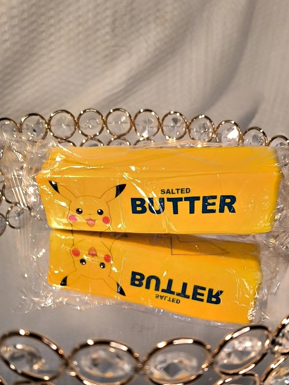 Pikachu Salted Butter Yellow Squish Toy